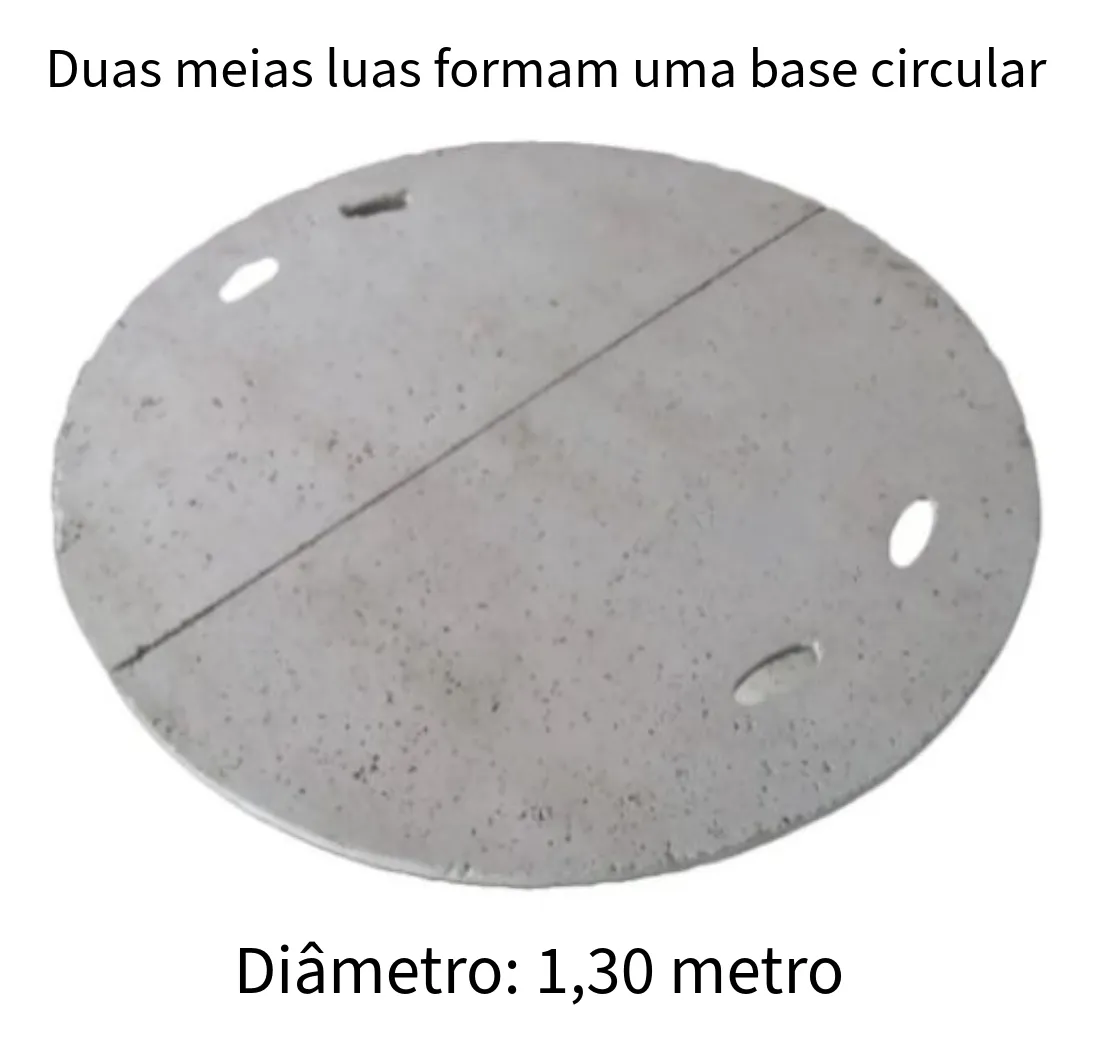 Base Suporte Proscimento 1000L Concreto Pré-moldado — foto 4