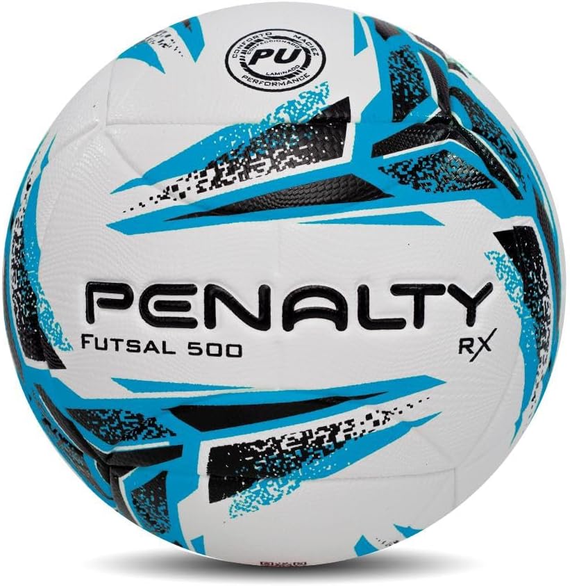 Bola de Futsal Penalty RX XXIII - Branca e Amarela — foto 4