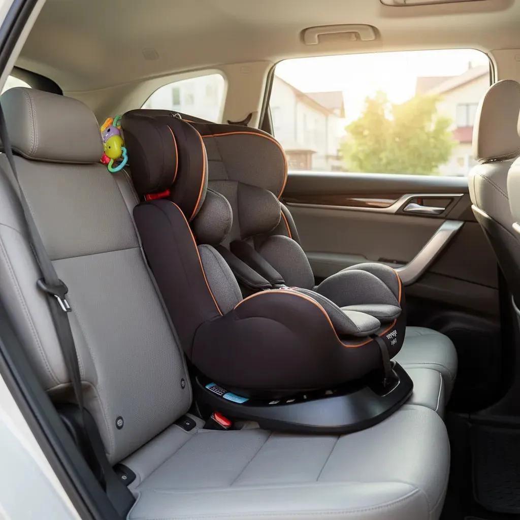 Cadeirinha Infantil Reclinável Voyage Legacy Cinza e Preto Mescla — foto 2