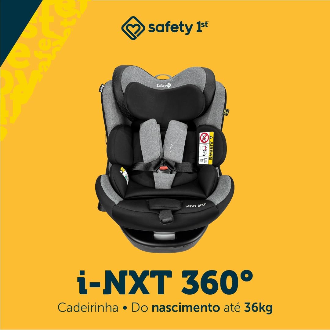 Cadeirinha para Auto Safety 1st i-NXT 360 Graus Isofix 0 a 36kg — foto 2