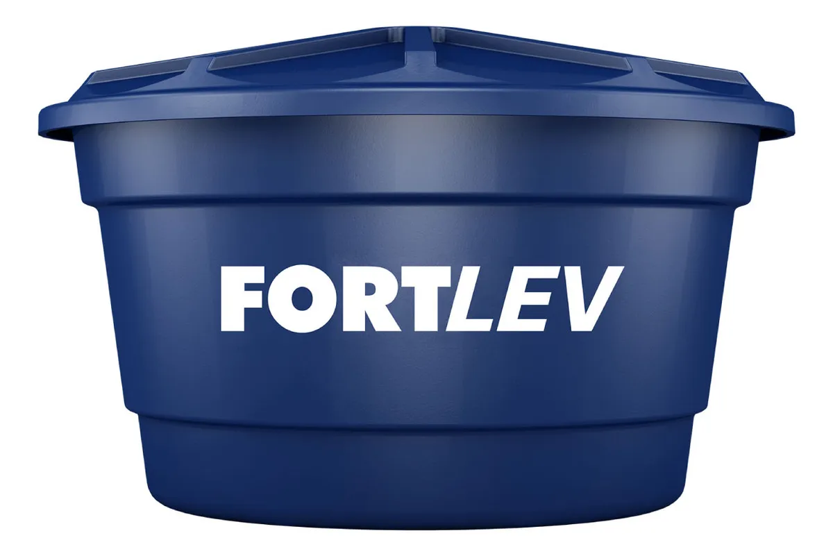 Caixa d'água Fortlev Vertical 500 Litros Polietileno Azul