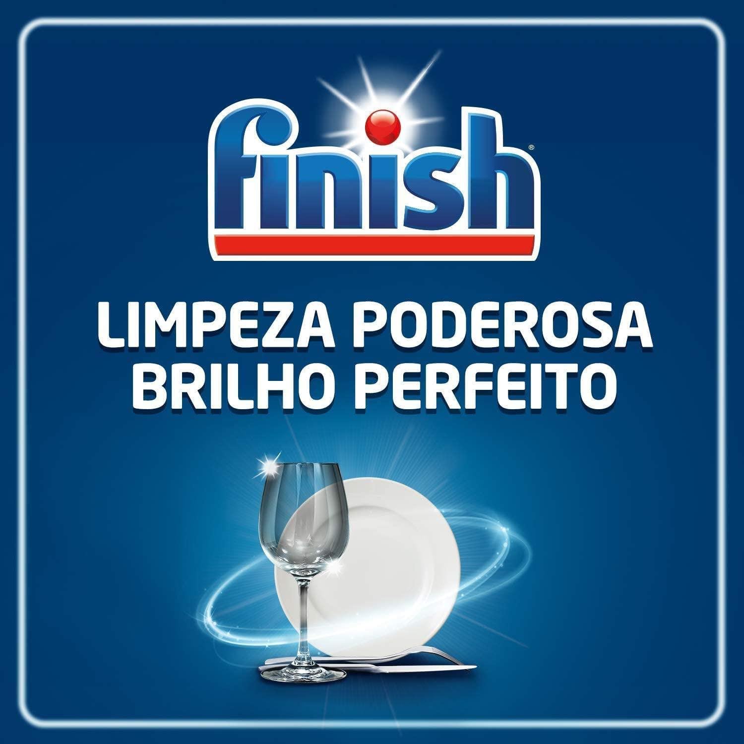 Detergente em Pó Finish Power Powder Advanced - Reckitt Benckiser — foto 4