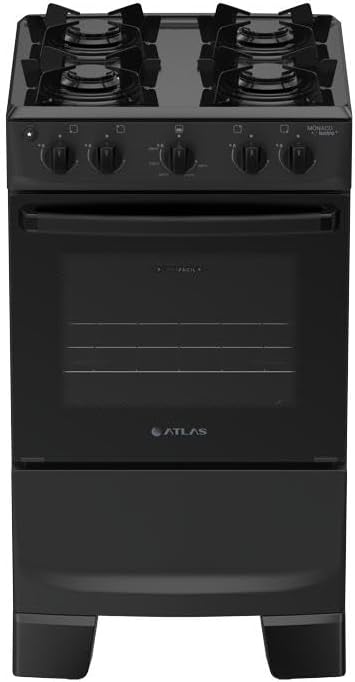 Fogão Automático com Forno de Vidro Duplo - Limpeza Fácil — foto 2