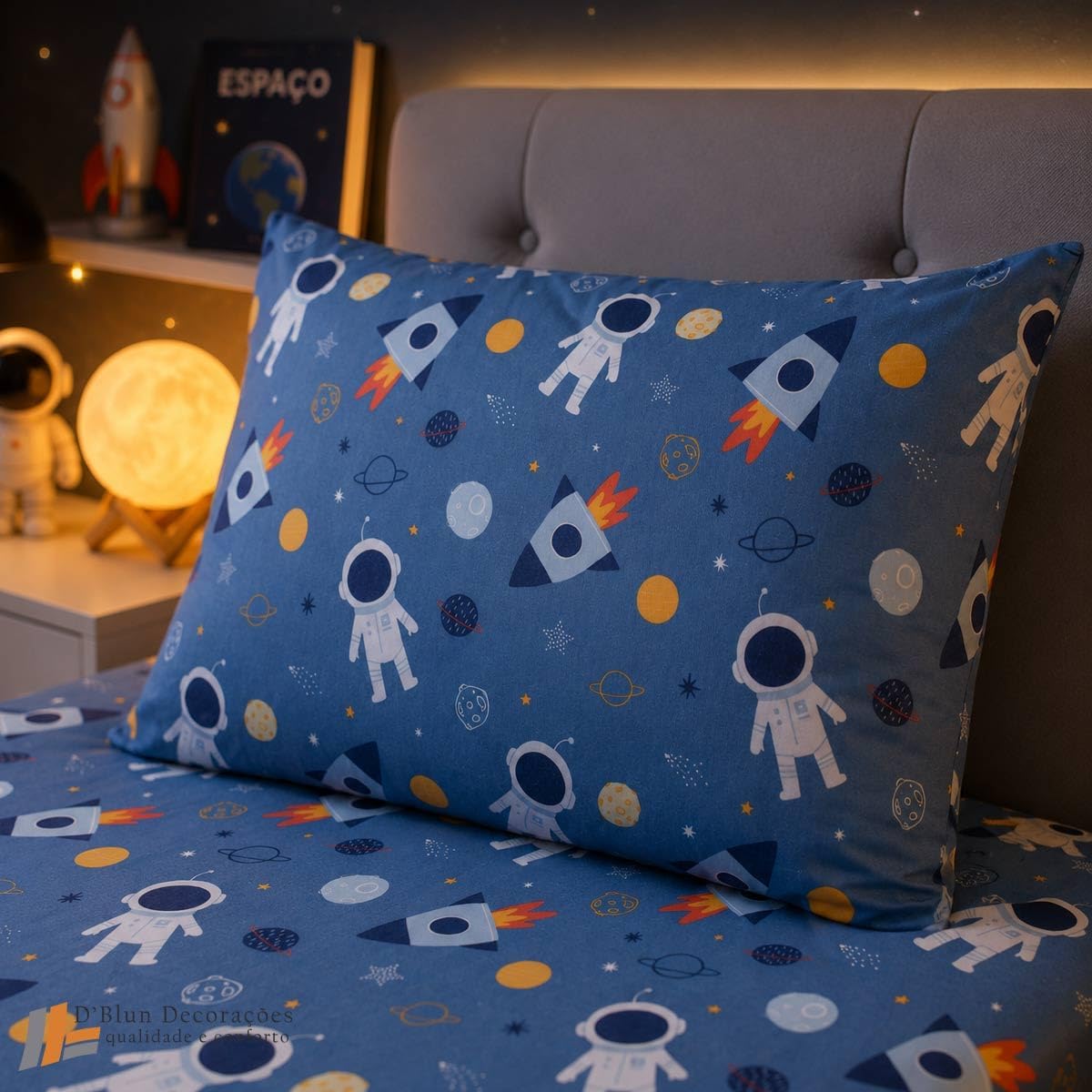 Jogo de Cama Infantil Malha 70% Algodão 2 Peças — foto 6