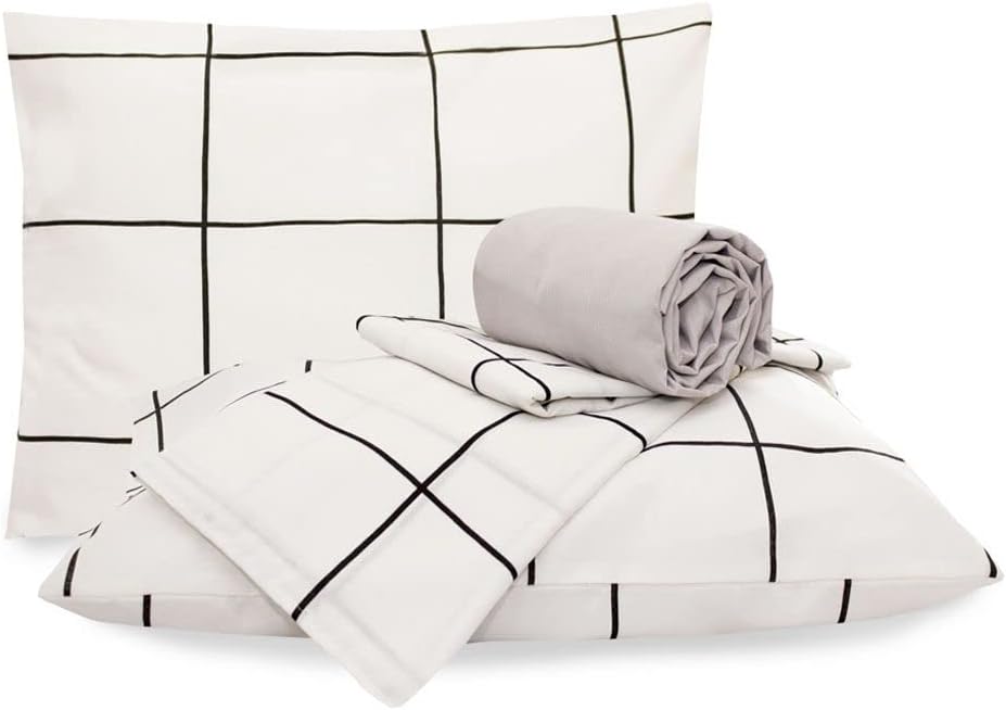 Jogo de Cama Marina Enxovais Classic 160 Fios Branco