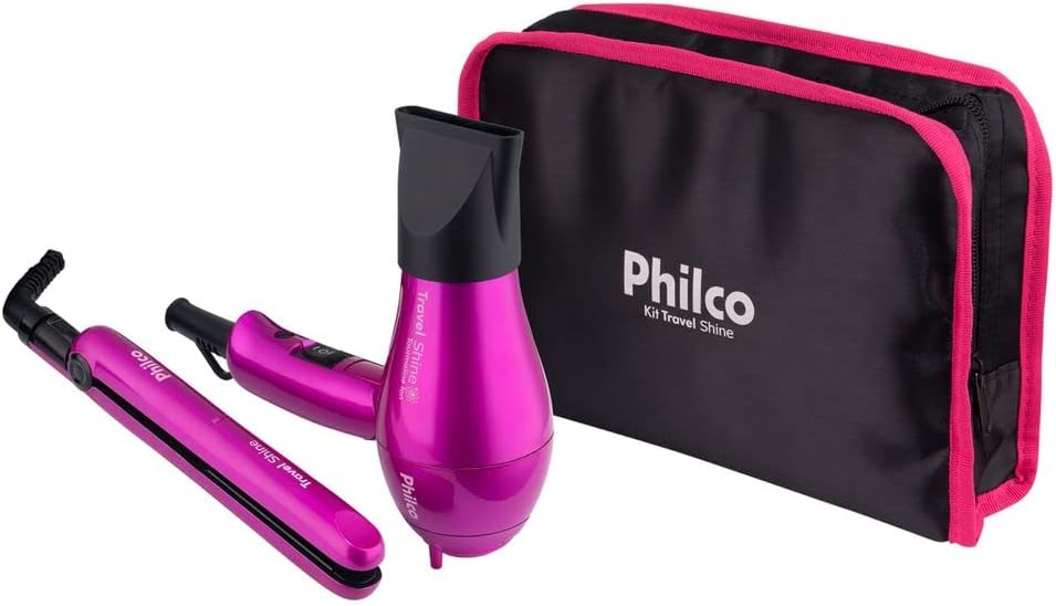 Kit Travel Shine Bivolt - PHILCO