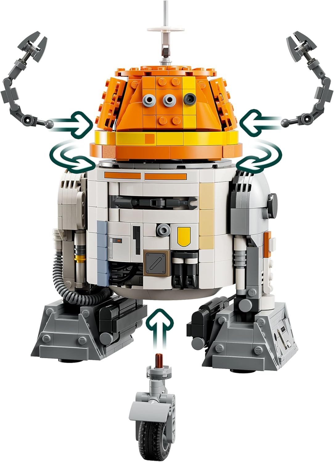 LEGO Star Wars Chopper (C1-10P) Droide Astromecânico 75416 — foto 5