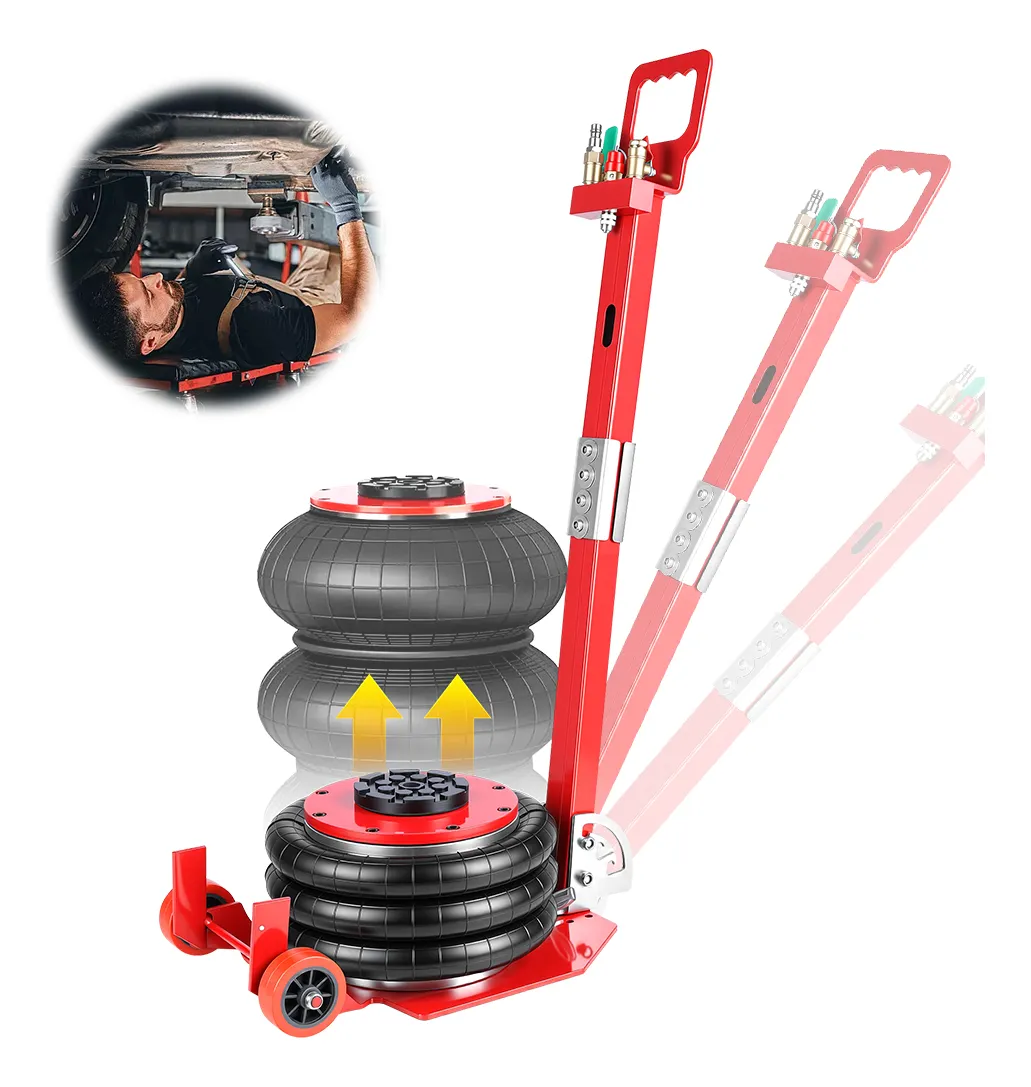 Macaco Pneumático Automotivo Tipo Bolsa - 3 Toneladas