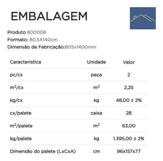 Porcelanato Royal Black Polido 80,5x140cm Villagrês — foto 4