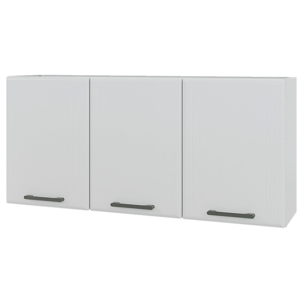 Armário Aéreo Telasul Liz 120cm 3 Portas em Aço