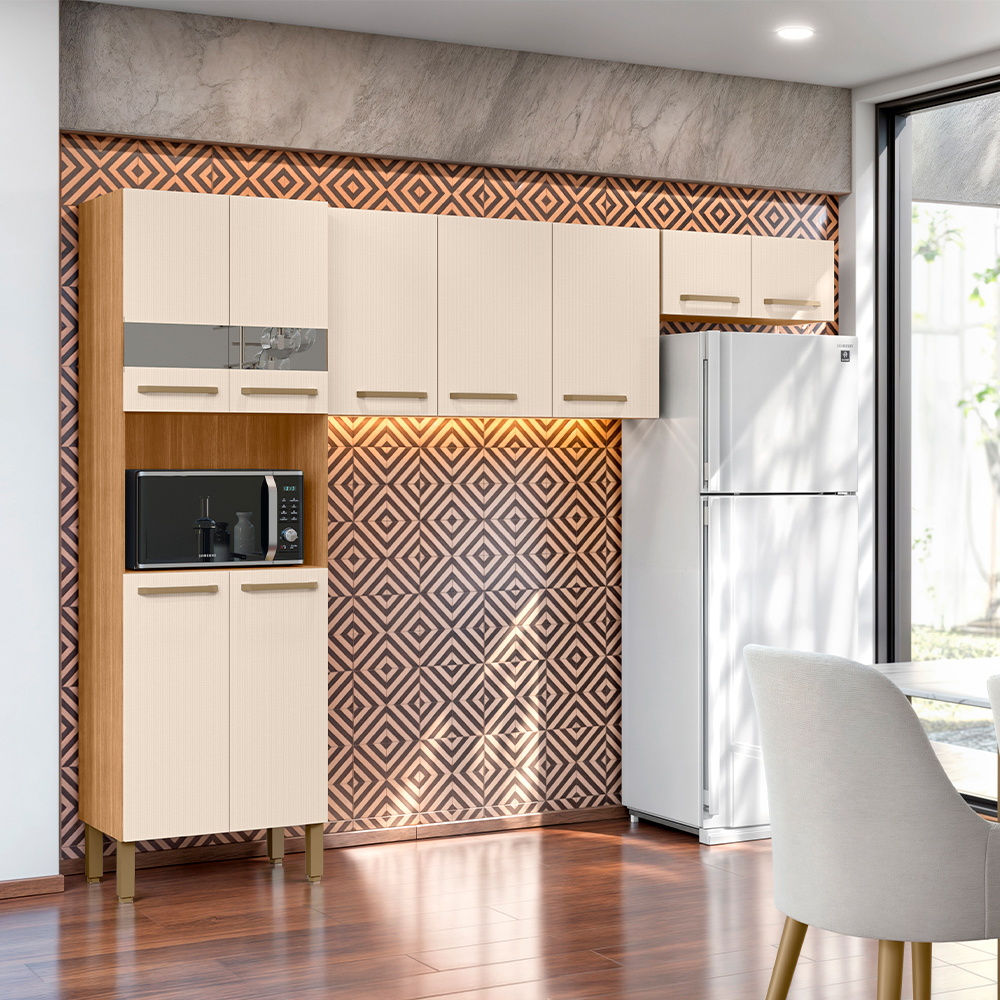 Cozinha Compacta Kit's Paraná Versalhes 9 Portas — foto 6