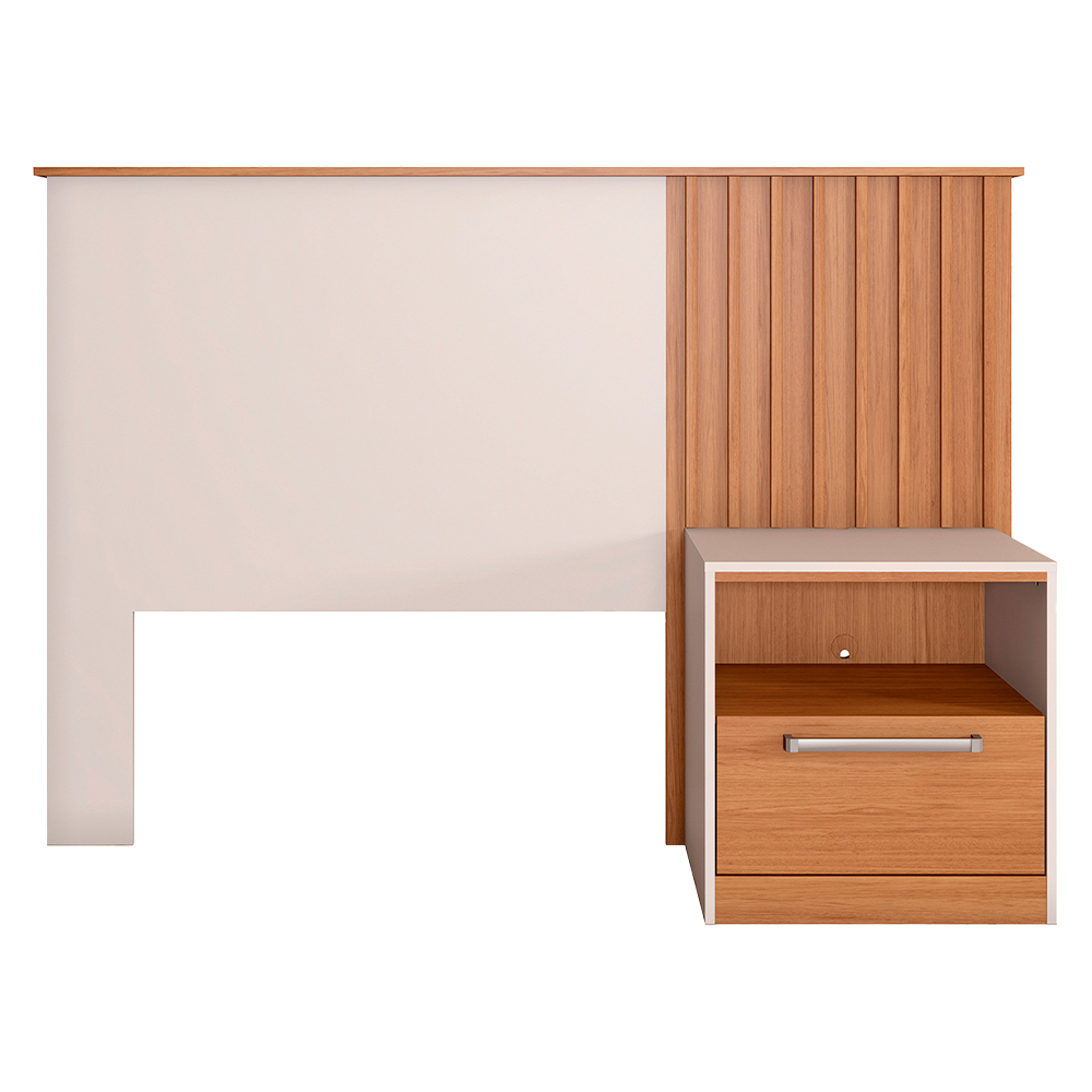 Cabeceira Solteiro Lucila com Mesa de Apoio - Caemmun — foto 3