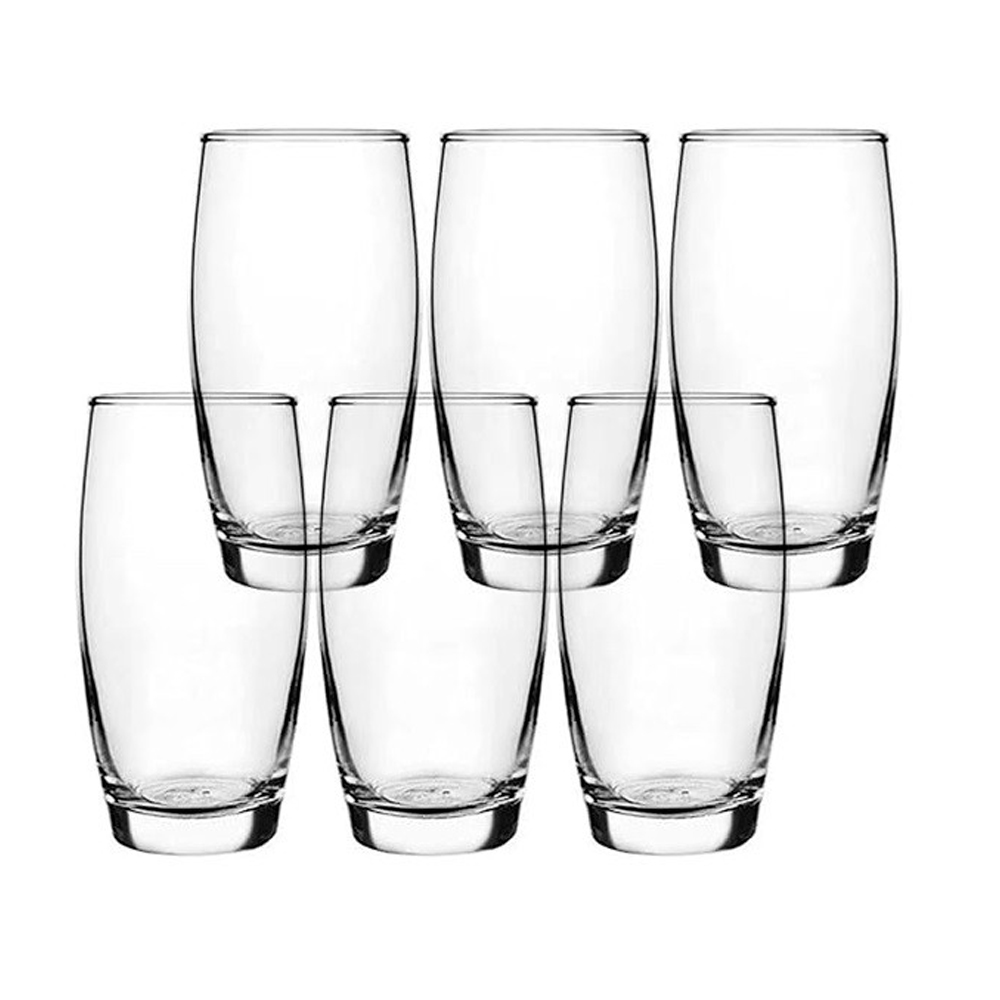 Conjunto de Copos Oca 6 Peças 300mL Vidro Nadir