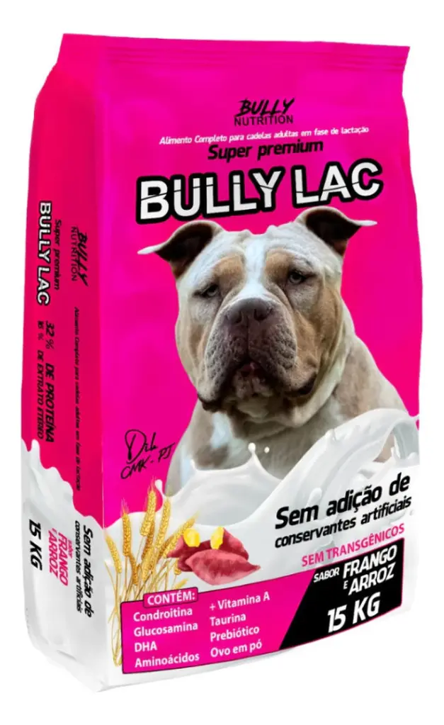 Ração Bully Lac 15kg e Suplemento Bully Protein 1,2kg para Cadelas Lactantes — foto 4