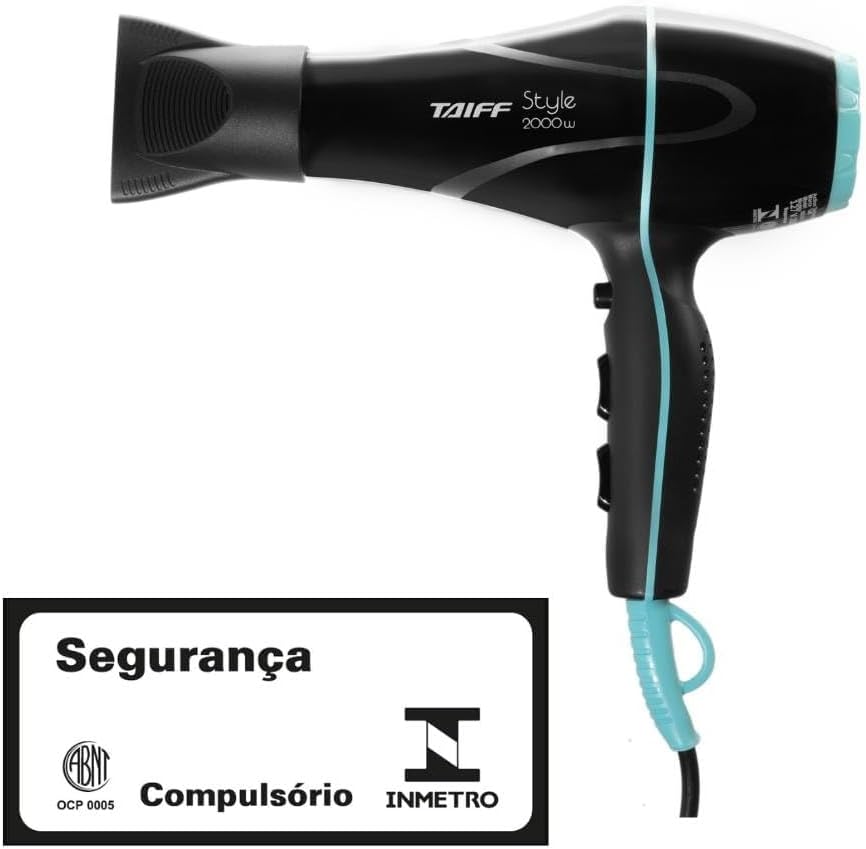 Secador de Cabelo Profissional TAIFF 2000W Motor AC — foto 3