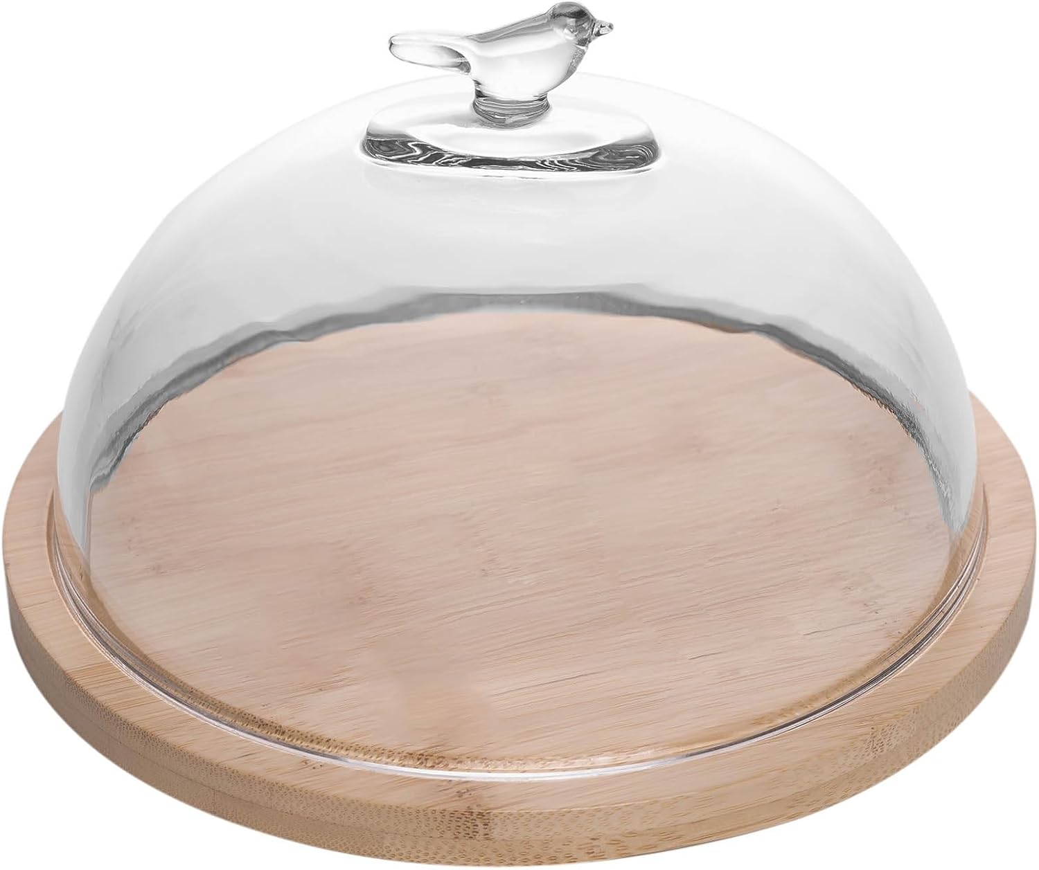 WOLFF Queijeira com Base em Bambu Bird 20cm x 20cm x 11cm